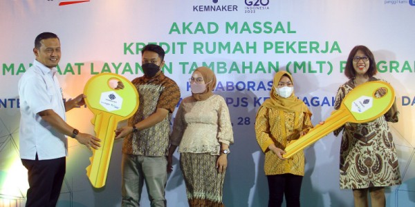 BTN Gelar Akad Massal Kredit Rumah Pekerja