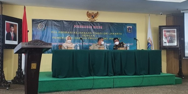 Kejati DKI Sampaikan Pemahaman Hukum Kepada Para SKPD dan Lurah Terkait Korupsi dan Restorative Justice