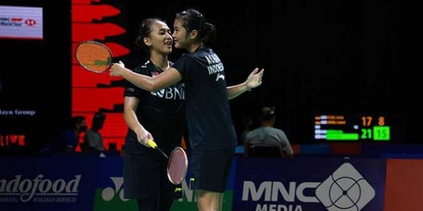 Tekuk Wakil China Taipe, Febriana/Amalia ke Babak Selanjutnya di Malaysia Master