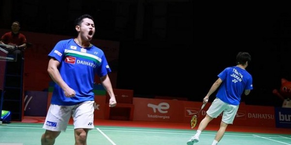Pulangkan Ganda Putra Terbaik China, Hoki dan Kobayashi Menang Dramatis di Malaysia Master 2022