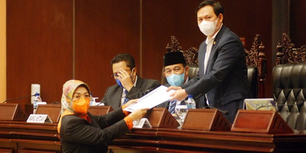 DPD Gelar Sidang Paripurna Ke-12 Masa Sidang V Tahun Sidang 2021-2022.