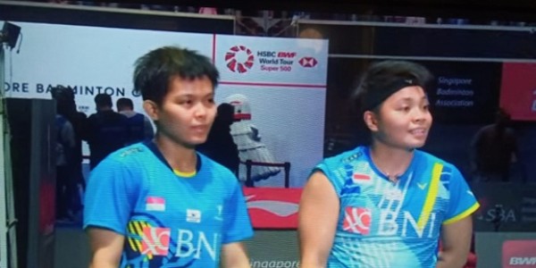 Raih Gelar Juara Singapura Open 2022, Apriyani/Siti Libas China Dua Gim Langsung