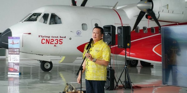 Ketua MPR RI Dorong PT Dirgantara Indonesia Rampungkan Produksi Pesawat N-219 Nurtanio