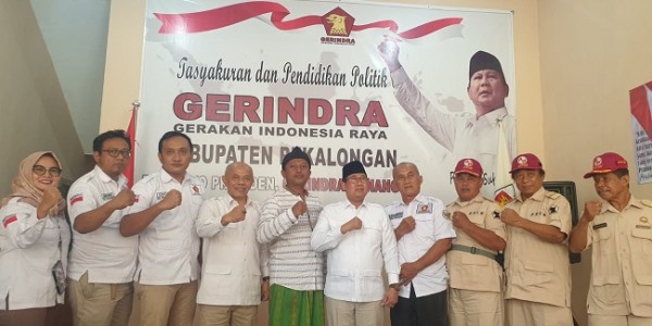 Gerindra Pekalongan Siap Menangkan Partai dan Prabowo Jadi Presiden