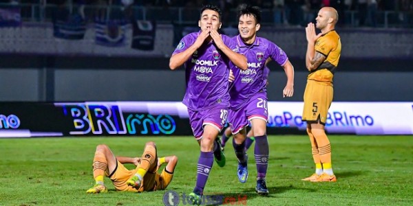 Gol Ezequiel Vidal Bawa Kemenangan Persita Tangerang atas Dewa United 1-0
