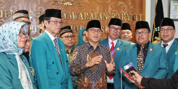 Temui Yandri Susanto, PGMI Tolak Madrasah Dikeluarkan Dari UU Sisdiknas