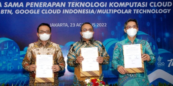 Tingkatkan Layanan, BTN Gandeng Google Cloud