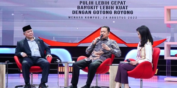 Dialog kompasTV, Ketua MPR RI Dorong Presiden Jokowi Tawarkan Konsep Gotong Royong pada Masyarakat Dunia