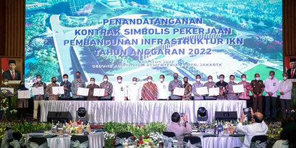 PUPR Mulai Bangun Infrastruktur IKN Tahap 1 Senilai Rp5,3 Triliun