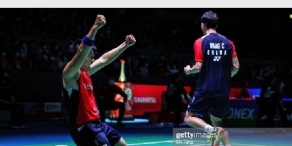 Tumbangkan Peringkat 8 BWF, Ganda Putra China Raih Juara Jepang Open 2022