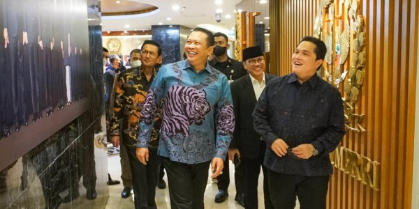 Ketua MPR RI Apresiasi Kementerian BUMN Dukung Pembentukan Forum MPR Dunia