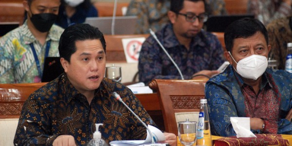 Meneg BUMN Raker Dengan Komisi VI DPR