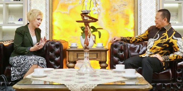 Terima Duta Besar Rusia, Bamsoet Buka Pintu Lebar Kedatangan Ketua Parlemen Rusia di Gedung MPR RI