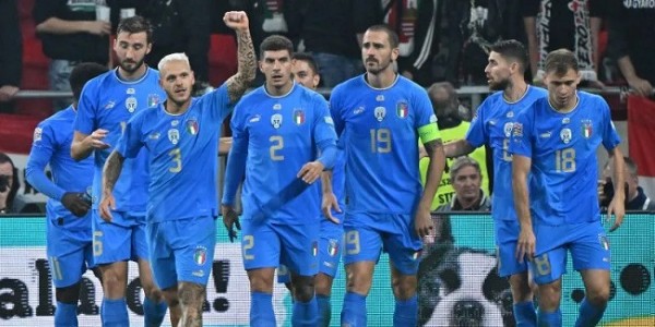 Kalahkan Hongaria 2-0, Italia Maju ke Semifinal Nations League