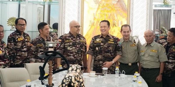 Terima Pengurus Daerah IX FKPPI DKI Jakarta, Ketua MPR RI Bamsoet Tegaskan Hindari Pencemaran ideologi Radikal