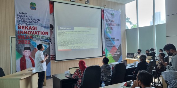 Lomba Innovation Week 2022 di Kota Bekasi Diikuti 20 Peserta