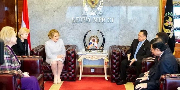 Terima Parlemen Rusia, MPR RI Serukan Penyelesaian Damai Konflik Rusia - Ukraina