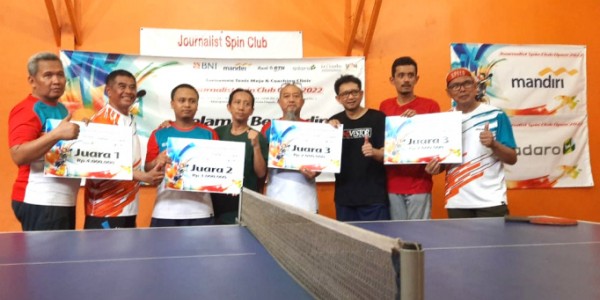 JSC BNI 46 Open 2022: Ganda Bisnis Indonesia Juara 1