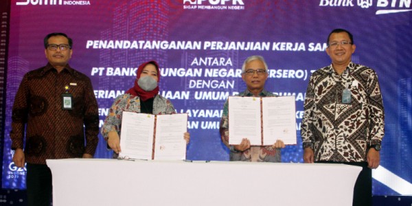 BTN dan Kementerian PUPR Kolaborasi Layanan Perbankan