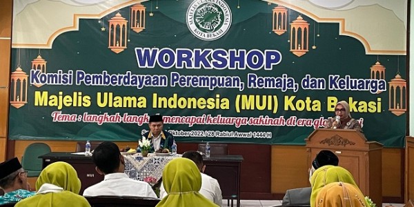 Plt Ketua TP PKK Sampaikan 4 Berdaya Perempuan di Workshop MUI
