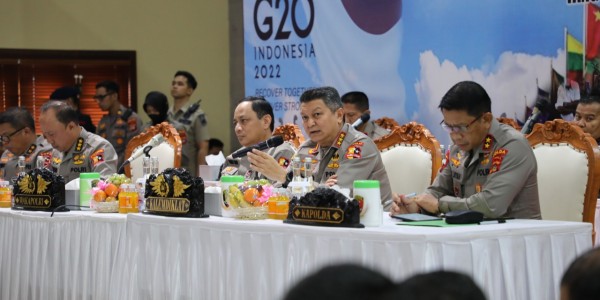 Tactical Floor Game Jadi Sarana Polri Matangkan Pengamanan G20