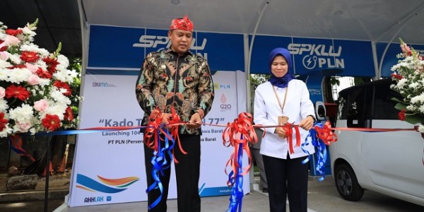 Resmikan SPKLU, Tri Adhianto: Kendaraan Listrik Akan Semakin Mudah untuk Pengisian Mobil dan Motor
