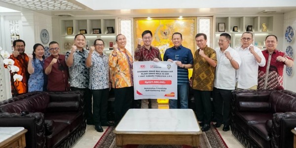 Bamsoet Apresiasi Asuransi Sinar Mas Atas Pembayaran Klaim Hole in One Mobil Subaru Forester di Kejuaraan IMI