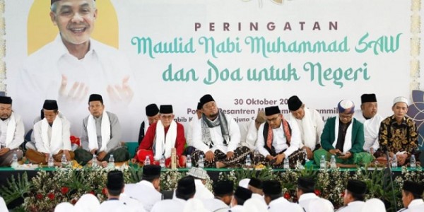 Ulama dan Kiai di Indramayu Bersatu Nilai Ganjar Pranowo Paling Tepat Presiden 2024