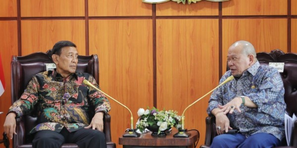 Ketua DPD RI dan Dewan Pertimbangan Presiden Bahas Persoalan Bangsa