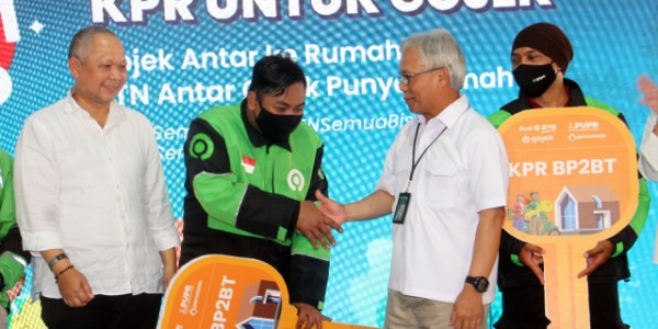 BTN Menjawab Mimpi Abang Gojek Punya Rumah