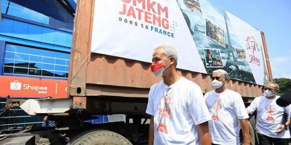 Produk UMKM Solo Ekspor ke Paris, Ganjar Pranowo Minta Replikasi Sistemnya