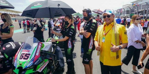 Bamsoet Apresiasi Race 2 World Superbike 2022 Mandalika Berlangsung Sukses dan Aman