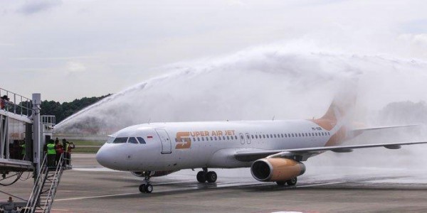 Super Air Jet Buka Rute Terbang Balikpapan ke Tarakan Tanpa Transit