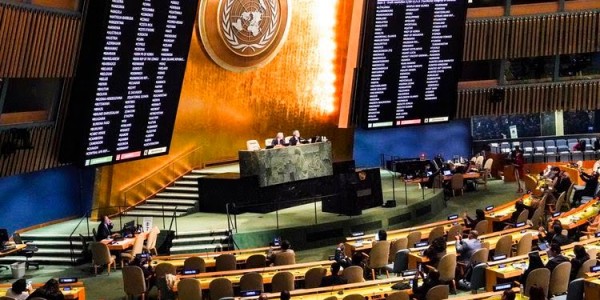 Resolusi PBB Desak Rusia Bayar Ganti Rugi Atas Kehancuran Ukraina