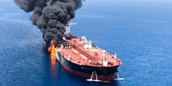 Kapal Tanker Israel Diserang Drone Pembawa Bom, AS dan Israel Tuduh Iran Pelakunya 