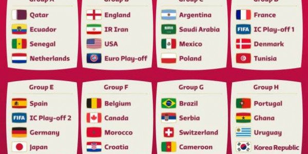 Jadwal Pertandingan Piala Dunia Hari ini