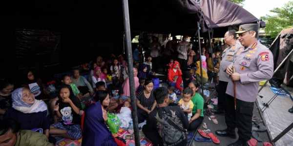 Berbincang Langsung, Kapolri Serap Aspirasi Korban Gempa Cianjur
