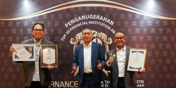 Bank DKI Raih Penghargaan Top 20 Financial Institution Award 2022