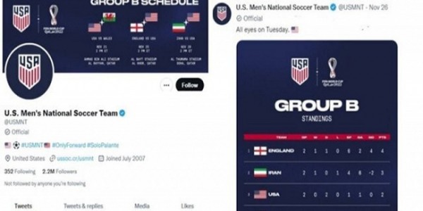 Timnas AS Langgar Aturan FIFA Ubah Bendera Iran, Apakah akan Terusir dari Qatar?