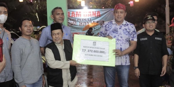 Plt Wali Kota Bekasi Apresiasi Warga Jatiasih Telah Kumpulkan Donasi Rp272 Juta Lebih untuk Korban Gempa Cianjur