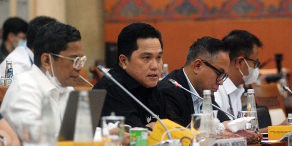 Menteri BUMN Raker Dengan Komisi VI DPR