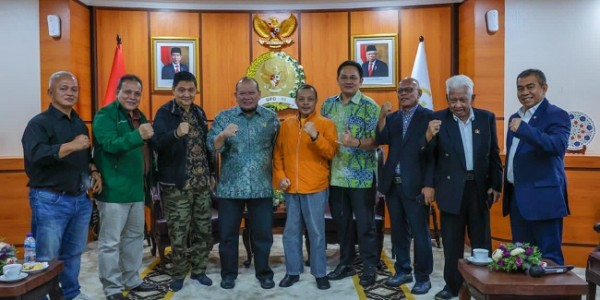 Datangi Ketua DPD RI, GMPG Sampaikan Bom Waktu Jika Pemilu 2024 Dipaksakan