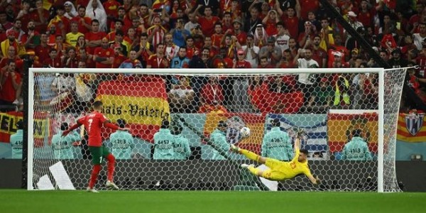 Lewat Adu Pinalti Maroko Kandaskan Spanyol di 16 Besar 