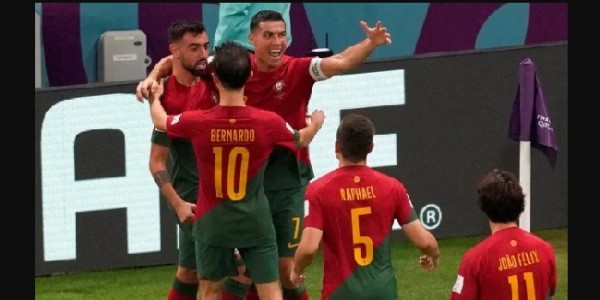 Bantai Swiss 6-1, Portugal Tantang Maroko Di Perempat Final