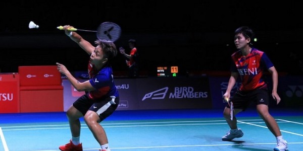 Lawan Malaysia, Apriyani/Fadia Raih Kemenangan Manis di Grup B  BWF World Tour Finals 2022