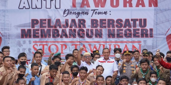 Pelajar Kota Bekasi Deklarasi Anti Tawuran dan Tolak Kekerasan