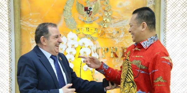 Terima Duta Besar Aljazair untuk Indonesia, Ketua MPR RI Bamsoet Dorong Peningkatan Kerjasama Bilateral Indonesia-Aljazair