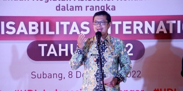 Hadiri Kegiatan Asistensi Rehabilitasi Sosial, Kang Akur: Dukung Hak Penyandang Disabilitas