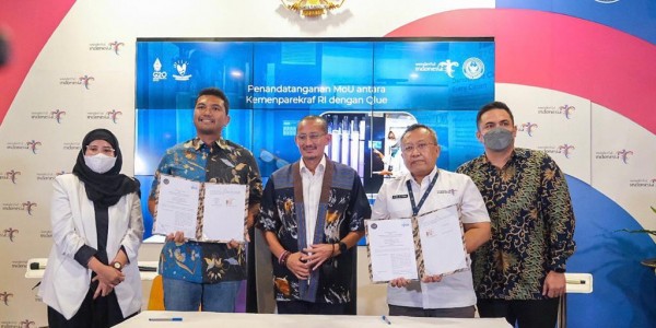 Kembangkan Pariwisata Berkelanjutan, Kemenparekraf Gandeng Statup Qlue