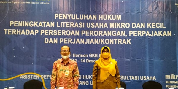 Bangkitkan Kesadaran Hukum, Kemenkop Gelar Penyuluhan Bagi UMKM